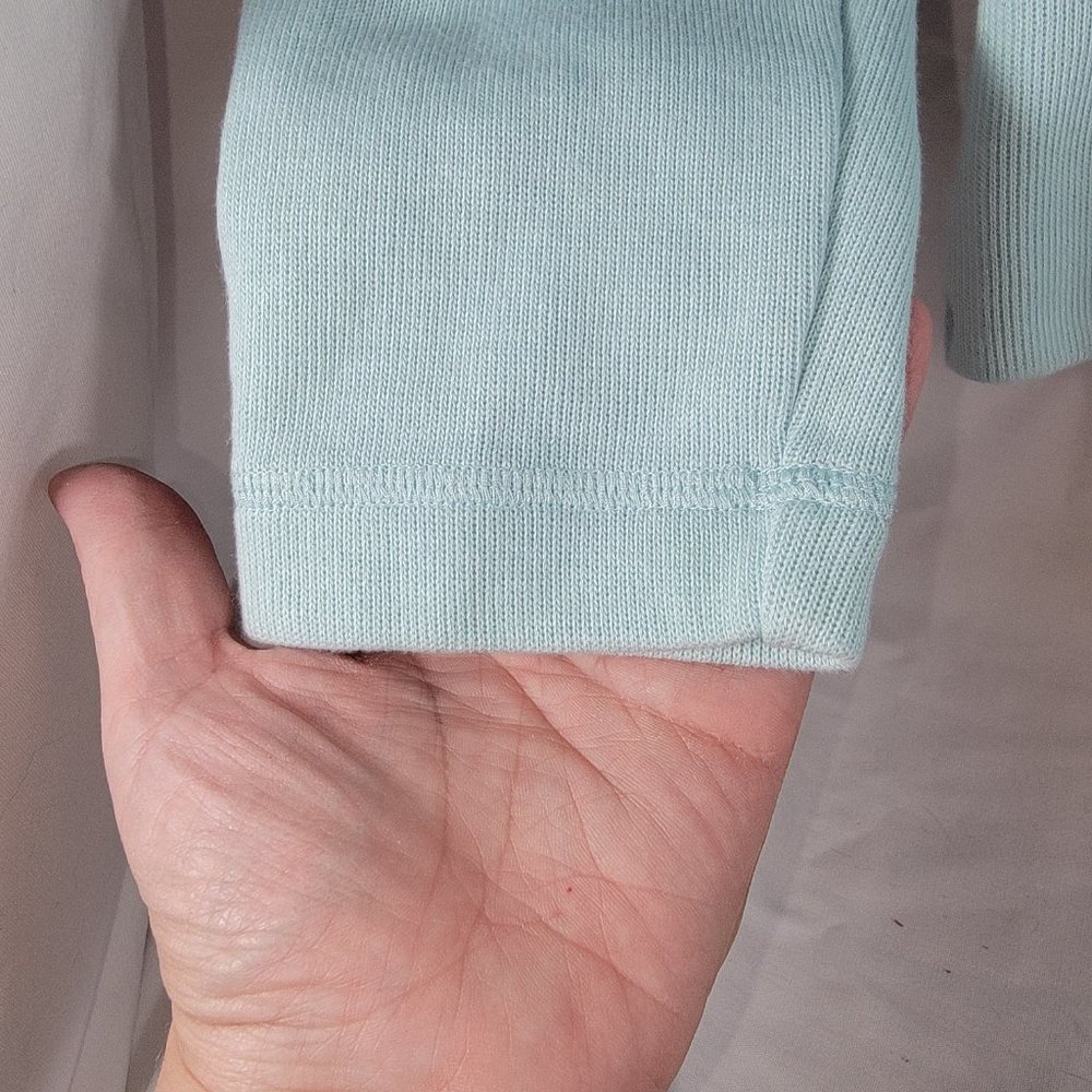 Faconnable full zip sweater - Men's Size Medium - Baby Blue - Picture 3 of 5